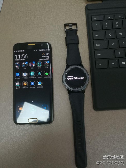 gear s3終于收到了！