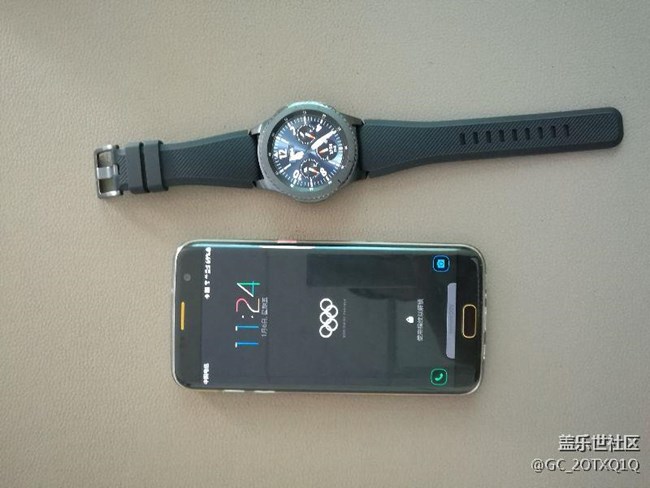 gear s3終于收到了！