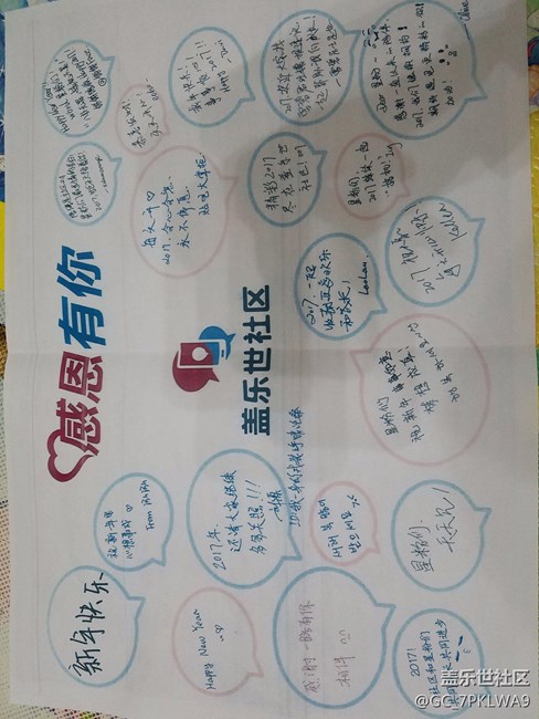 收到新年賀卡了