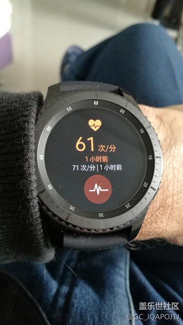 【用科技智造時(shí)間】 三星Gear S3 先鋒版心率測試功能體驗(yàn)