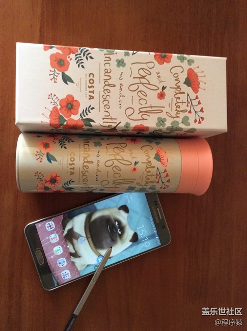 1星幣抽到的保溫杯，收到啦！