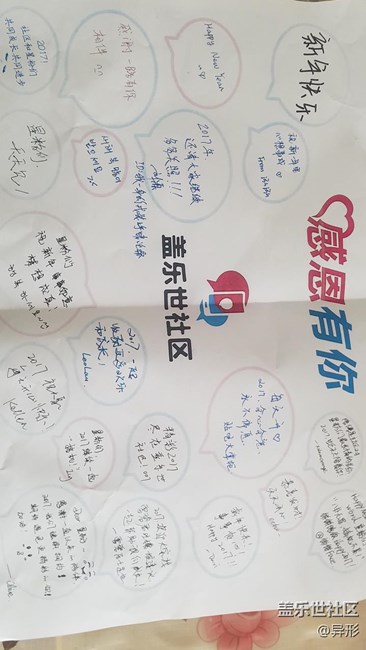 社區(qū)的禮物??收到咯！