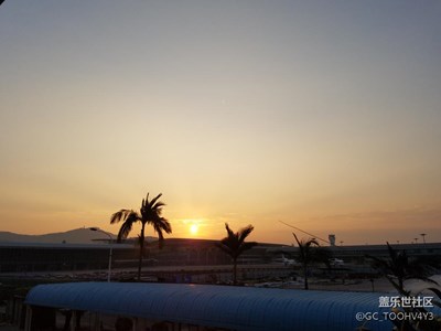 迎著朝霞 擁抱美好的一天