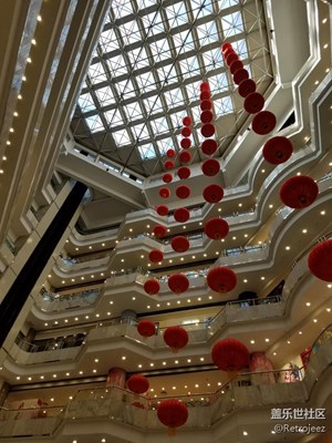 年味+天津+人來人往迎新年