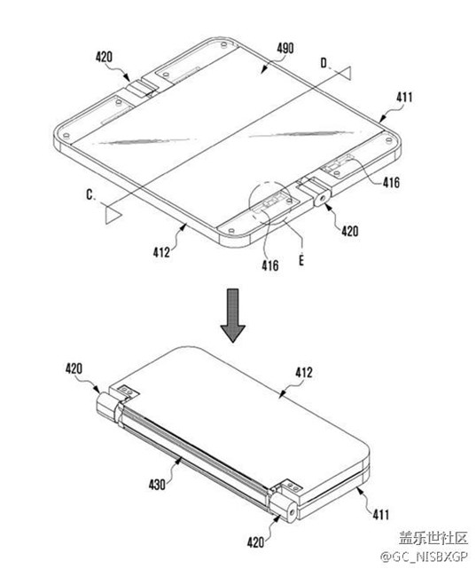 三星可折疊屏手機(jī)專利再曝光：或下半年發(fā)