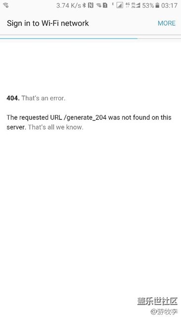 連接wifi不上，老是提醒404
