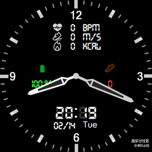 【免費(fèi)表盤】Colorful world 已上傳商店