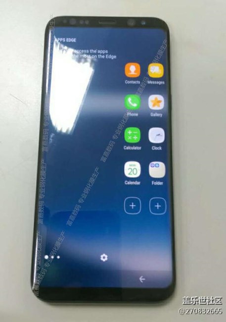 三星S8終于開機了！顏值高到不敢相信