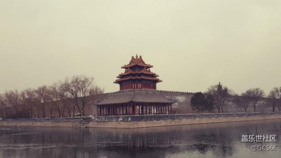 下雪的故宮（旁邊）