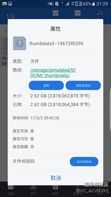 DCIM里超級占內存的文件