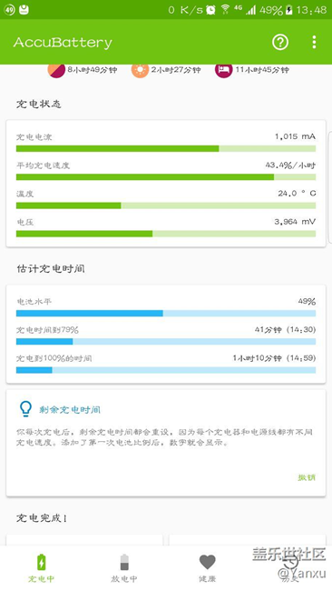 9個(gè)月少了500mAh