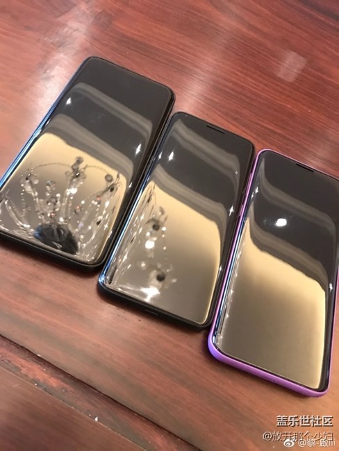 這就是傳說中的三星S8，騷紫色最好看
