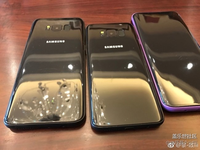 這就是傳說中的三星S8，騷紫色最好看