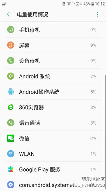 g9300電池還剩2600ma輕度使用  待機(jī)