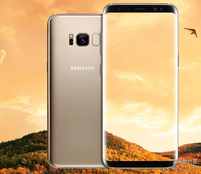 三色金銀黑三星S8齊曝光，美哭了