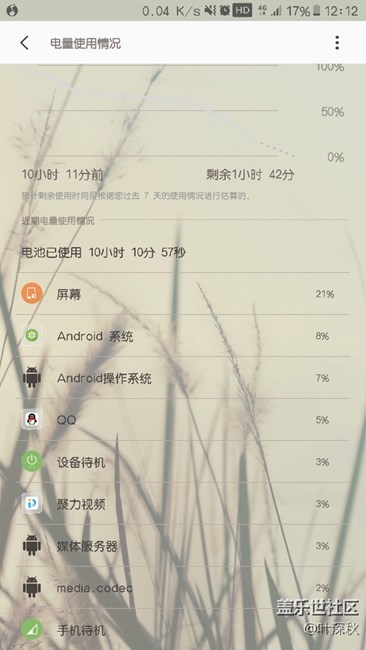 這個續(xù)航應(yīng)該不錯了
