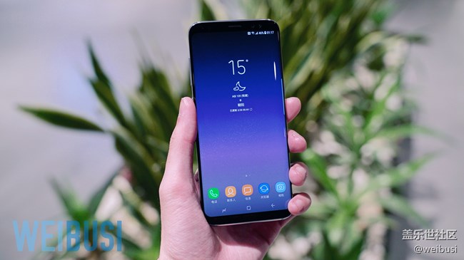 三星 Galaxy S8 快速上手初體驗「WEIBUSI 」