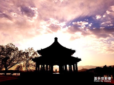 小小夕陽景