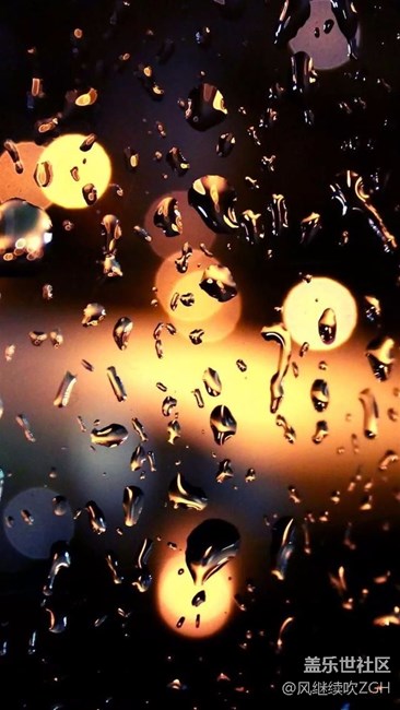 滴答滴答雨滴手機壁紙