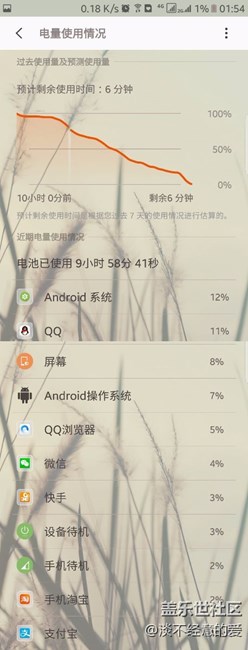 s7 edge 一年后電池余量