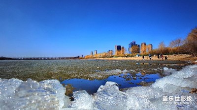 我眼中的世界+哈爾濱+四月冰城景色很囧！