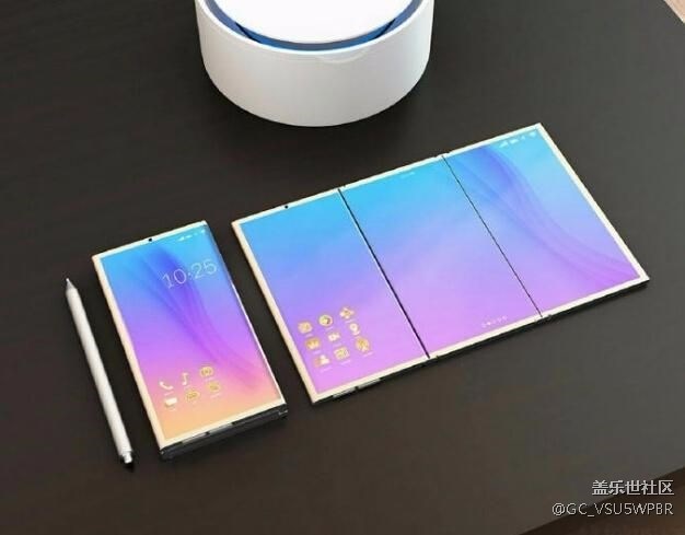 三星Note8：可折疊＋展開變8寸屏！