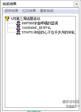 【開獎(jiǎng)】4月第3周話題獲獎(jiǎng)名單