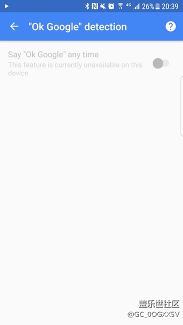 求助，OK Google 怎么開啟