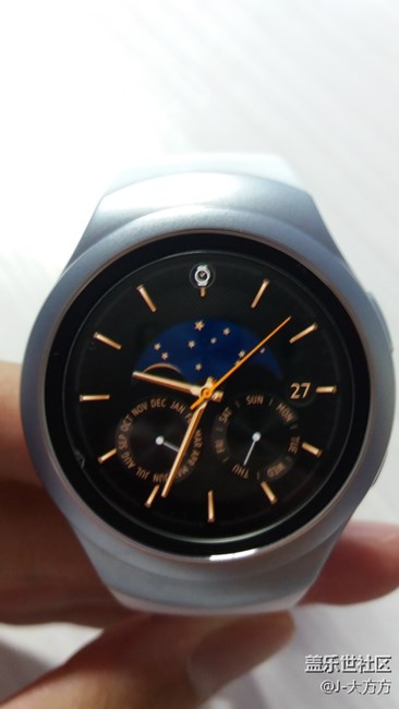 Gear S2表盤中上方的圖案是什么意思？？？