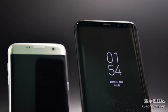 你是我的陪襯！三星S8+和S7 edge在一起，每天都要美美噠