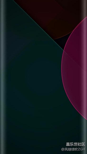 好看的曲屏壁紙