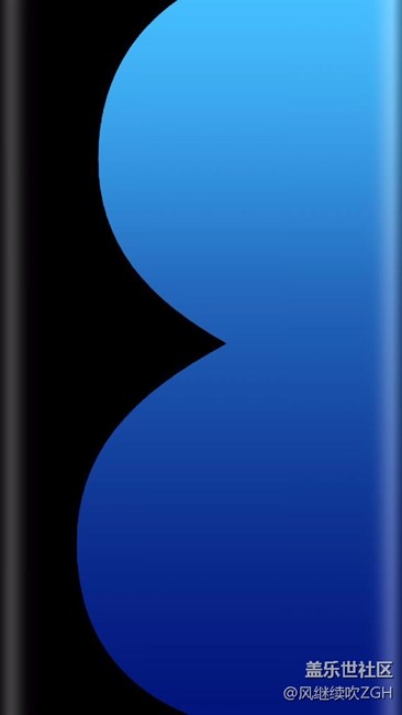 好看的曲屏壁紙