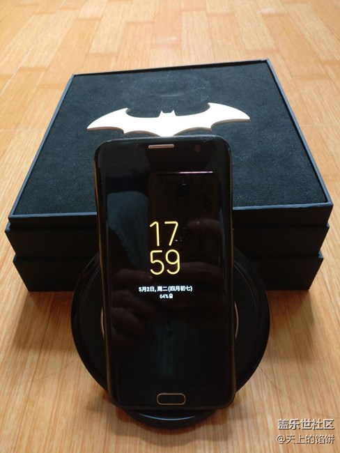 #我是極客#我的三星Galaxy S7edge蝙蝠俠版