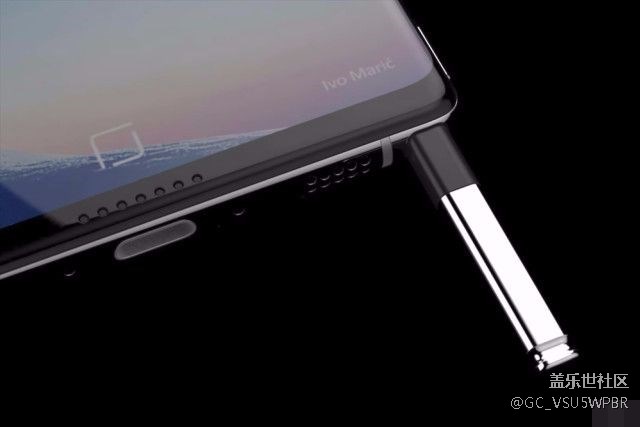 三星Galaxy Note 8概念設(shè)計(jì)：基于S8的擴(kuò)展