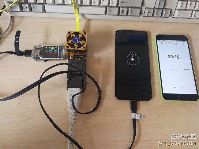 震驚！S8+在這方面竟然跟S7 EDGE打平?。?！三星S8+充電測(cè)試