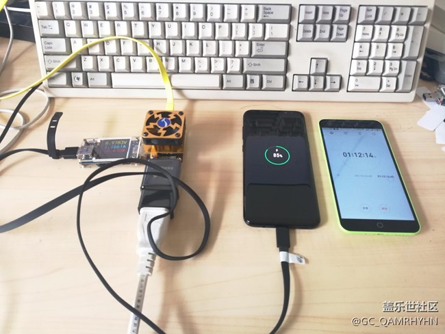 震驚！S8+在這方面竟然跟S7 EDGE打平！??！三星S8+充電測(cè)試