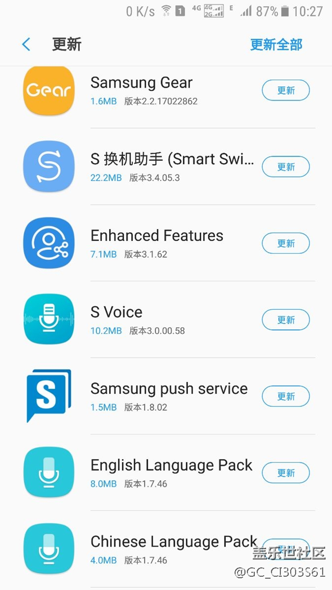 這一篇子那個有用需要更新