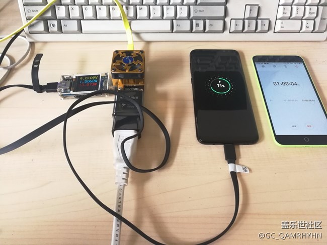 震驚！S8+在這方面竟然跟S7 EDGE打平?。?！三星S8+充電測(cè)試