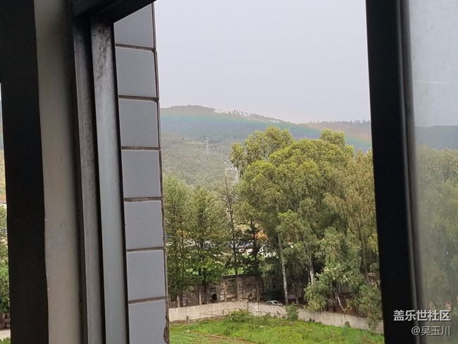 這個(gè)相機(jī)是不是出問題了，感覺遠(yuǎn)方的樹放大變得好模糊