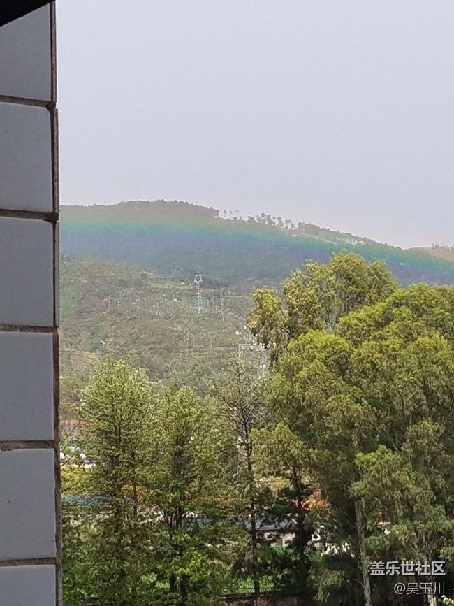 這個(gè)相機(jī)是不是出問題了，感覺遠(yuǎn)方的樹放大變得好模糊