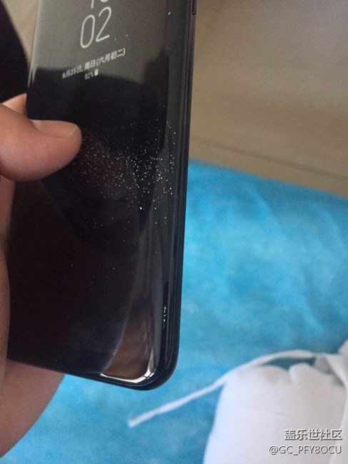 新買的的s8 +遇見問題了~