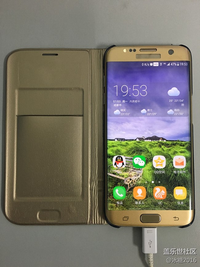 #我的三星手機(jī)#我最喜愛的三星Note7和S7edge