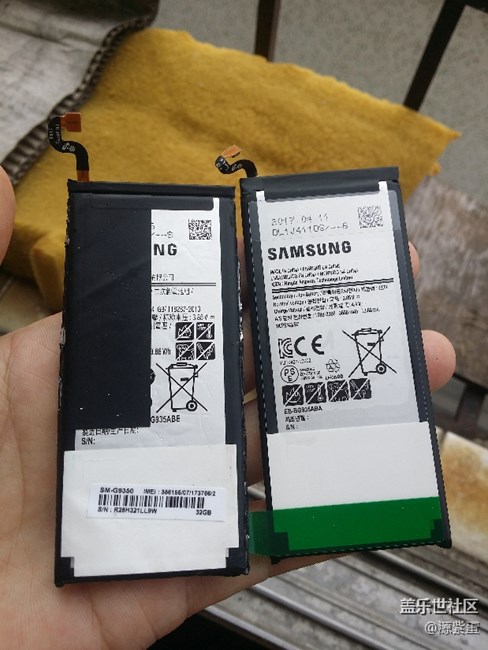 s7edge換電池很簡單