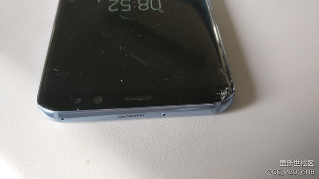 s8+換金屬邊框多少錢？慘不忍睹啊