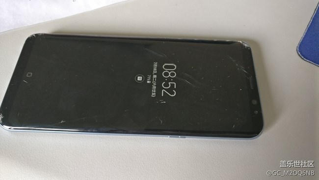 s8+換金屬邊框多少錢？慘不忍睹啊