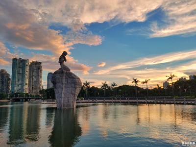 有一種天空，叫做廈門藍