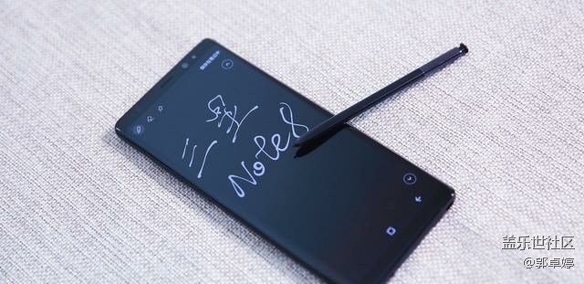 三星note8開箱照