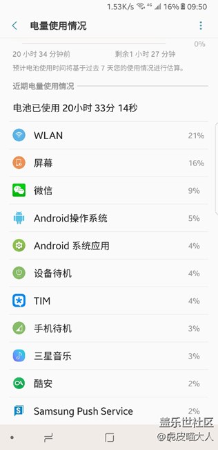 一夜待機掉電30%幾。。