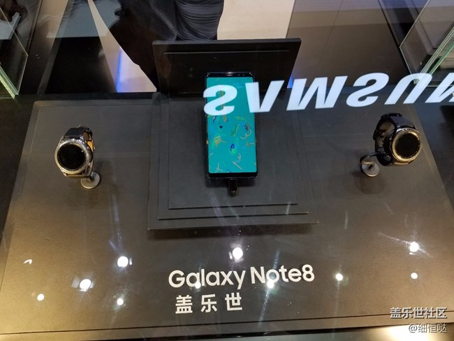 蓋樂世Note8 發(fā)布會和品鑒會一覽
