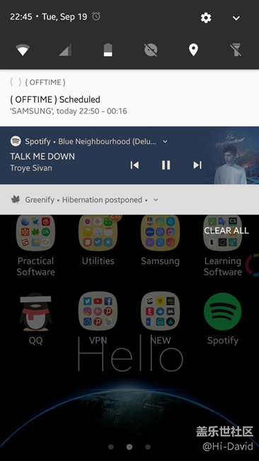 突然想炫一波c5通知欄美化??